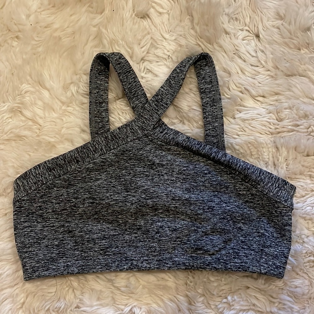 Beyond Yoga cross strap bra